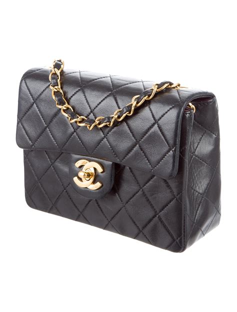 chanel mini flap bag square